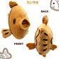 Roqei Cute Taiyaki Plush, 13" Kawaii Taiyaki Fish Stuffed Animal - Soft Stuffed Fish Plush for Home Decor, Perfect for Kids, Boys & Girls