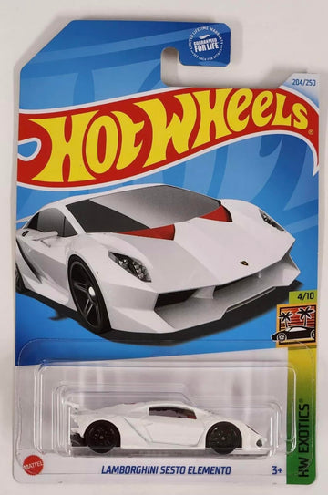 Hot Wheels Lamborghini Sesto Elemento 204/250 White