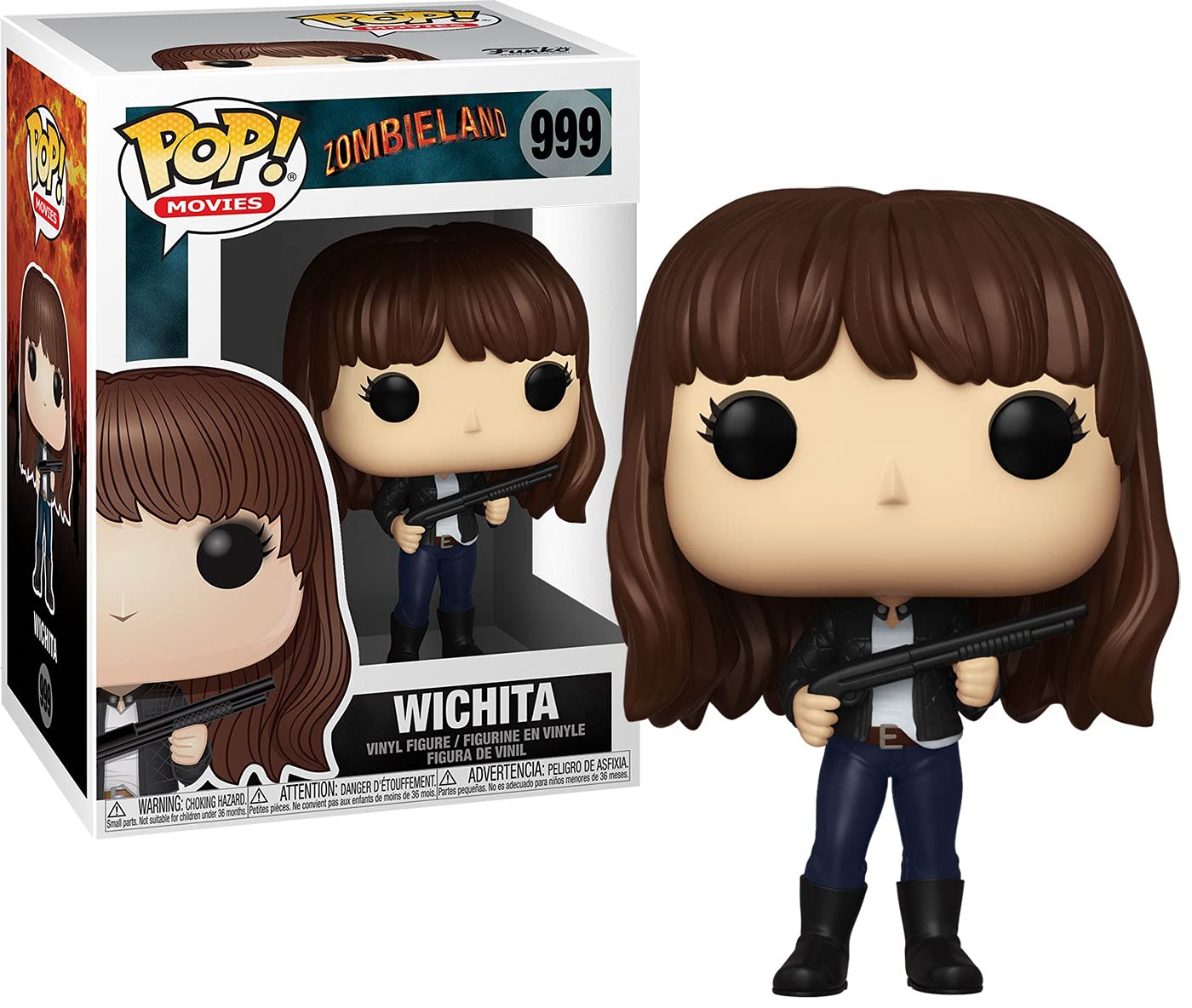 POP Movies: Zombieland- Wichita, Multicolor, 3.75 inches