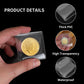 Axigundaone 300 Pack Single Pocket Coin Sleeves, Individual Clear Coin Holders Sleeves, Plastic Coins Pockets Protectors for Collectors (2.2 x 2.2