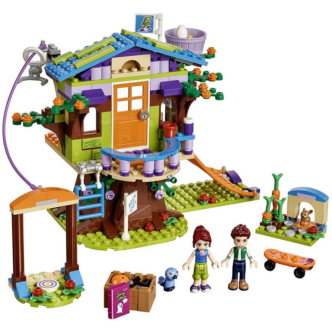 LEGO Friends Mia's Tree House 41335 Creative Building Toy Set for Kids, Best Learning and Roleplay Gift for Girls and Boys (351 Pieces)