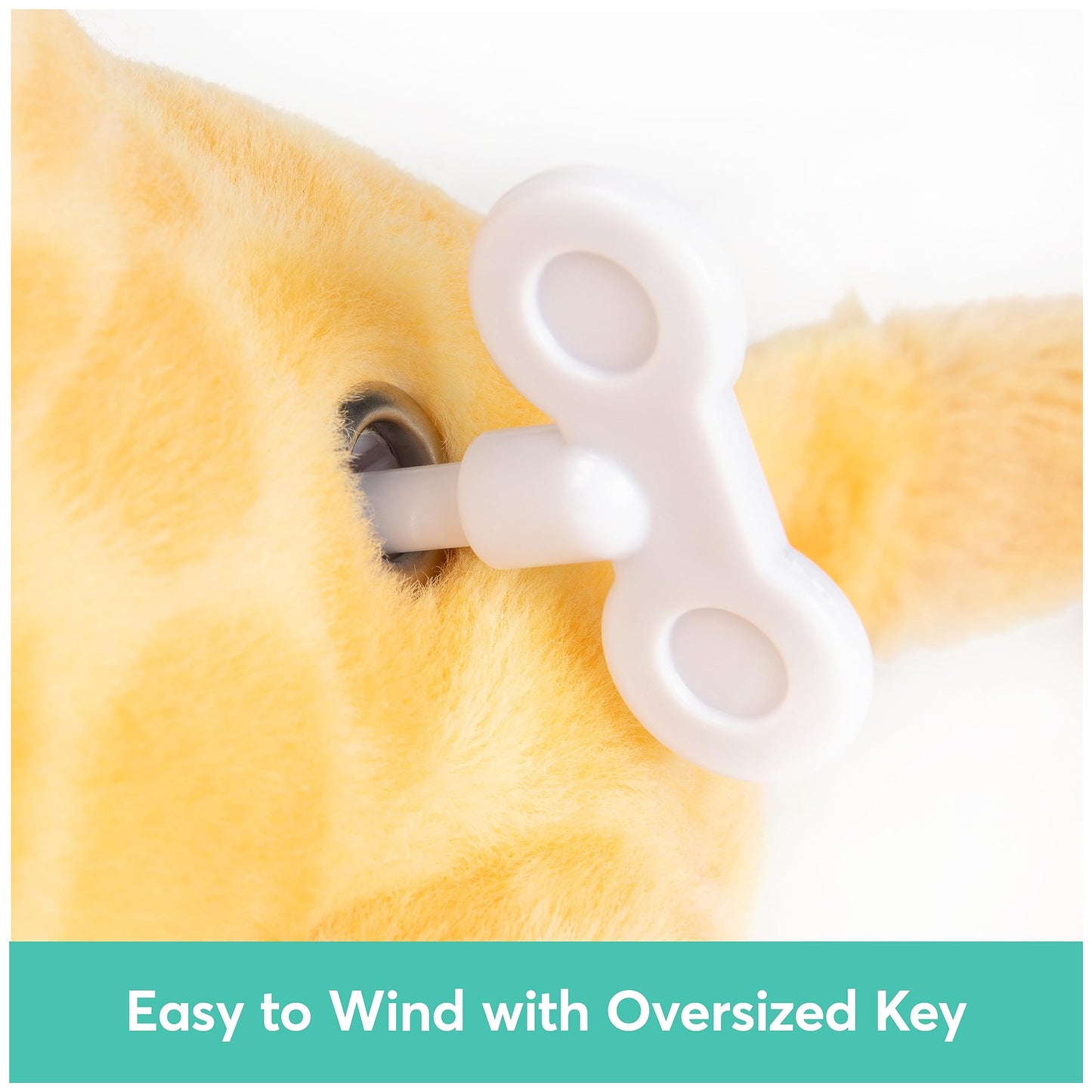 GUND Baby Safari Friends Giraffe 9-Inch Keywind Musical Sensory Toy