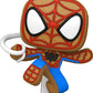 Funko POP Marvel: Gingerbread Spider-Man, Multicolor, 4 inches, (50664)