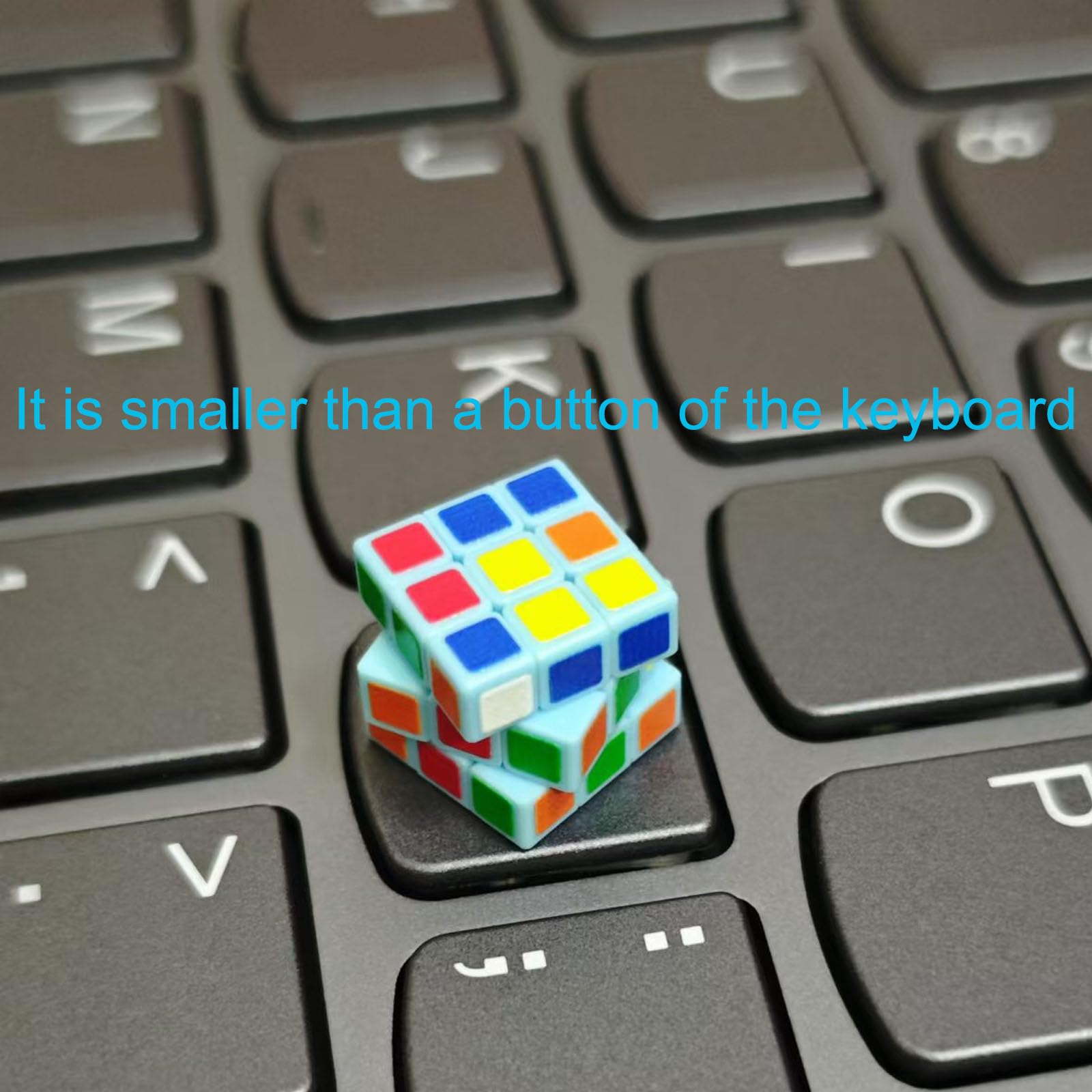 Mini 3x3 Speed Cube - Miniature Magic Cube Puzzle,Small Size | 3x3x3 Tiny Speed Cube Lab 1x1x1cm Smooth Smallest Cube Toy Gift for Cube