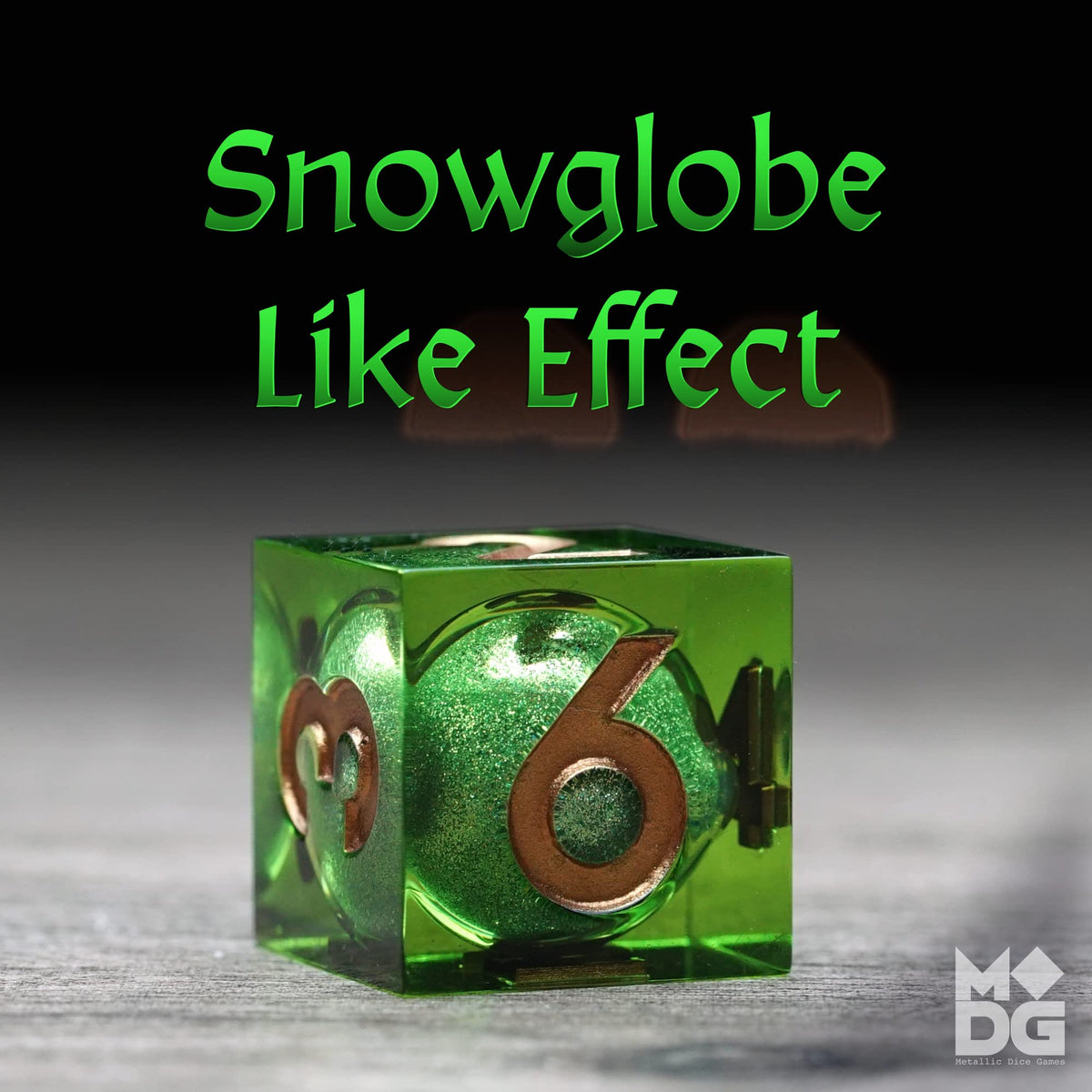 Metallic Dice Games LIC951 Liquid Core Aegis of Hope Elixir Dice, Set of 7