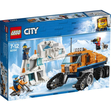City Arctic Expedition Scout Truck Toy, Explorer Vehicle Building Sets
