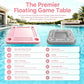 TheClouds Floating Mahjong Table for Pool, 31.5" x 31.5" Waterproof Mahjong Table, Floating Mahjong Board & Game Tray for Hot Tub, Outdoor Party, Card