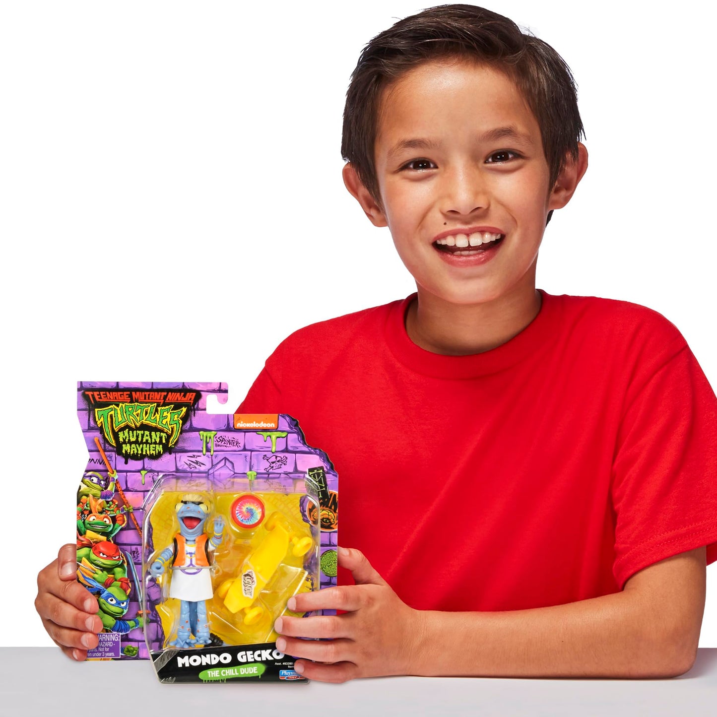 Teenage Mutant Ninja Turtles: Mutant Mayhem Mondo Gecko Basic Action Figure by Playmates Toys 83295