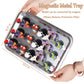 Cathyeen Miniature Display Case Display Cases for Collectibles Miniatures Storage Case Display Shelves Shelf for Collectibles for Mini Action Figures