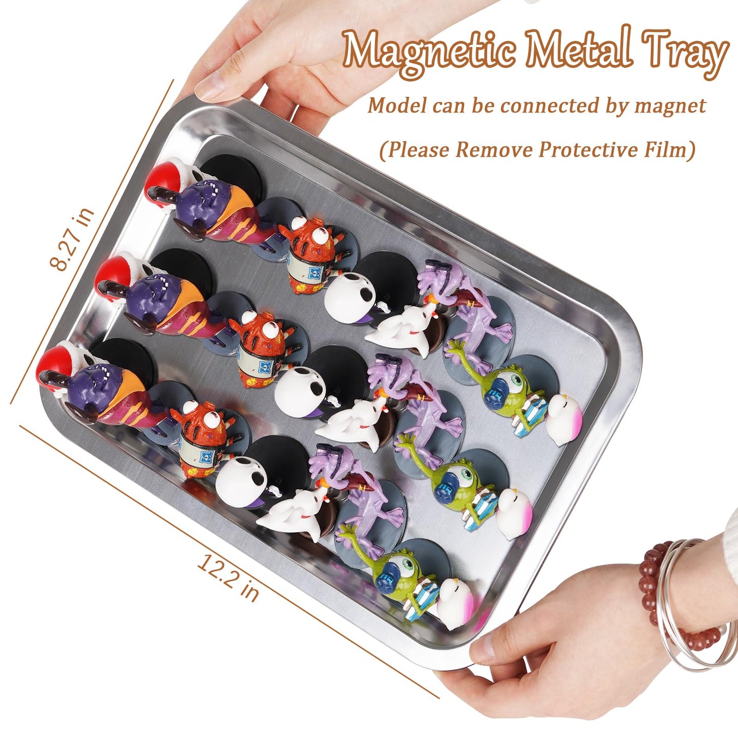 Cathyeen Miniature Display Case Display Cases for Collectibles Miniatures Storage Case Display Shelves Shelf for Collectibles for Mini Action Figures