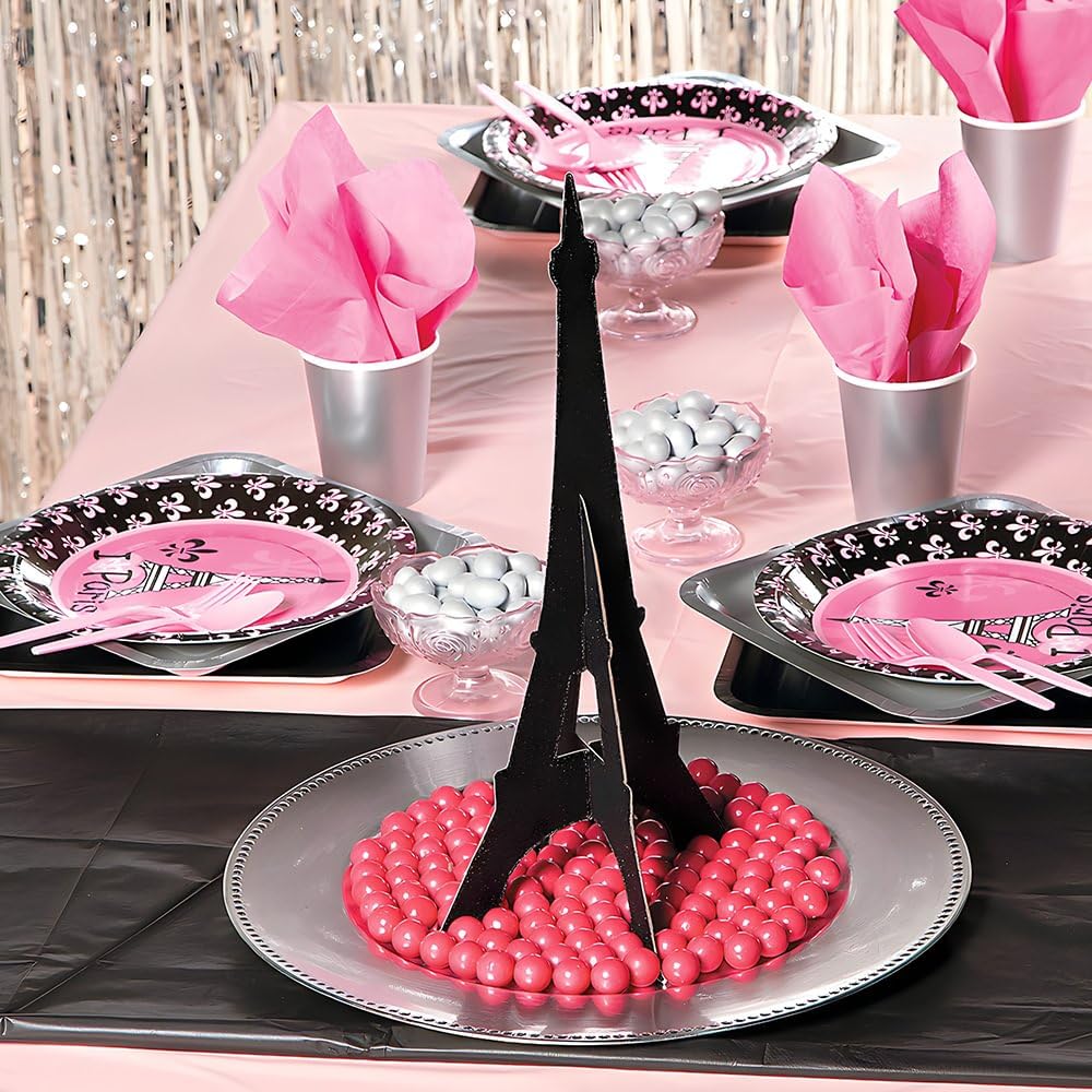 Fun Express - Eiffel Tower Centerpiece for Party - Party Decor - General Decor - Centerpieces - Party - 1 Piece