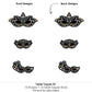 Big Dot of Happiness Masquerade - Venetian Mask Party Centerpiece Sticks - Table Toppers - Set of 15
