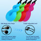 Chew Necklaces for Kids With Autism, ADHD, SPD, or Special Needs - Sensory Silicone Chewy Necklace Toys for Boys, Girls, Adults, Teens - 4 Pack