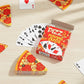 Fun Express 2 3/4" x 3 1/4" Pizza-Styled Triangle Playing Cards - 12 Pieces
