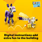 LEGO Creator 3 in 1 Fantasy Forest Creatures, Woodland Animal Toys Set Transforms from Rabbit to Owl to Squirrel Figures, Gift for 7 Plus Year Old