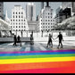 Buffalo Games - Mick Mick NYC - NYC Rainbow - 300 Piece Jigsaw Puzzle for Adults Challenging Puzzle Perfect for Game Nights - Finished Size is 21.25 x