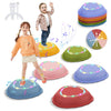 Rechargeable Stepping Stones for Kids, 6pcs Non-Slip Toddler Stepping Stones with Light&Music, Sensory Toys for Indoor and Outdoor Play, Gifts