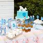 3 Pack Teddy Bear Baby Shower Tablecloths, Plastic Gender Reveal Tablecloths Waterproof Pink and Blue Tablecloth for Boy or Girl Baby Shower Birthday