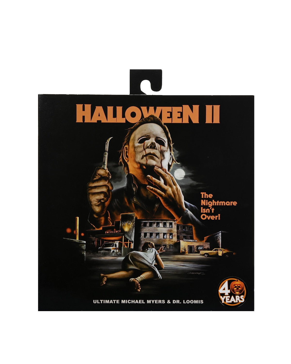 NECA - Halloween 2: Michael Myers & Dr Loomis Action Figure 2-Pack