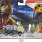 Jurassic World Matchbox Dinosaur Vehicle Playset Bundle, Die-Cast Cars and Helicopters Collection, Kids Toys, Ages 3+, 4 Pack FMY31-956G