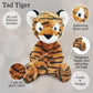 World's Softest Plush Stuffed Animal for Baby, Toddler, Kids, Adults - Adorable Toy Made from Kid-Friendly, Quality Materials - Lushee Tad Tiger, 16"