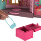 Mattel Universal Pictures’ Wicked So Popular Dorm Small Doll Playset with 3 Play Spaces & 9 Accessories, Inspired by the Movie