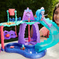 Mattel Enchantimals Ultimate Water Park Playset with Shayda Sea Lion Small Doll, 4 Animal Figures & Accessories, Ocean Kingdom Set with Water Features