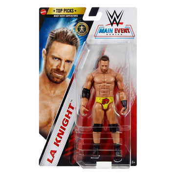 WWE Top Picks LA Knight Action Figure, 6-inch