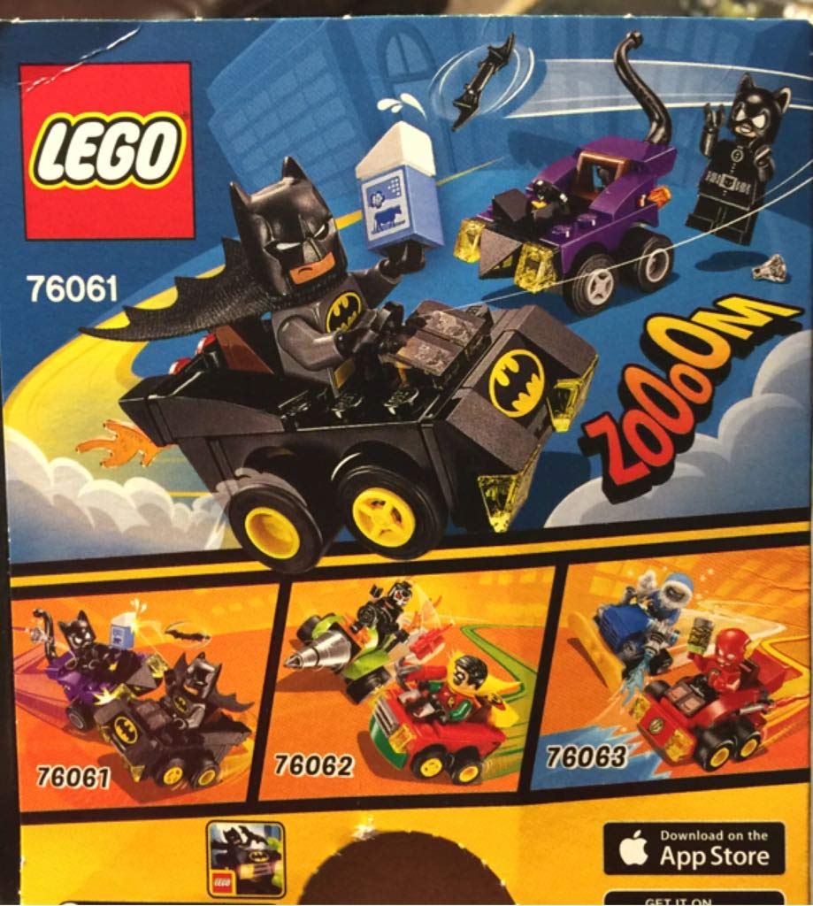 LEGO Super Heroes Mighty Micros: Batman vs Catwoman 76061 Building Kit (79 Piece)