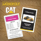 Monopoly Caterpillar | Play as Hard Hat, Tool Bag Work Boot & More | Officially Licensed and Collectible Monopoly Game Based On Caterpillar Company