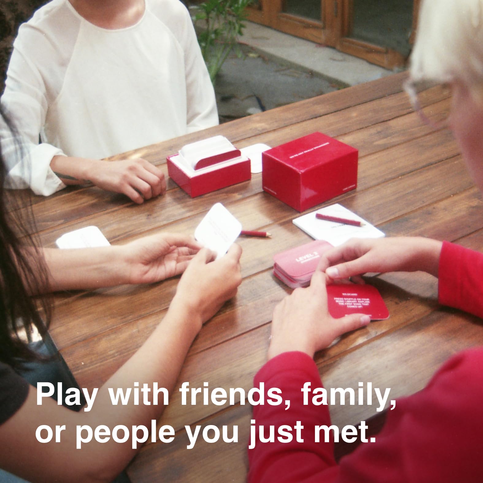 WE'RE NOT REALLY STRANGERS Card Game - 150 Conversation Cards for Adults, Teens, Couples, & Strangers - Icebreaker Questions for Game Night or Date