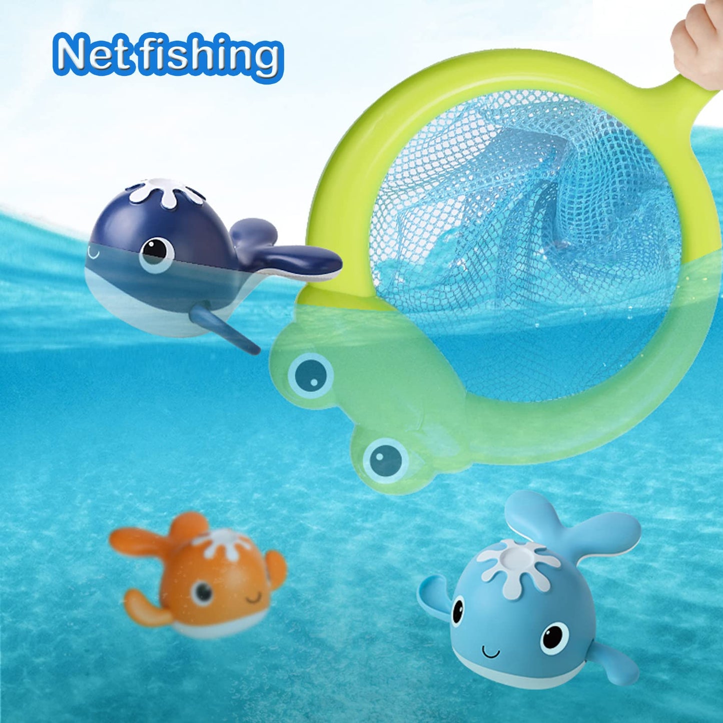 LOYUEGIYO Magnet Fishing Game Bath Baby Toy for 1-3 4-8 Year Old Toddler