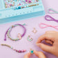 Make It Real: Celestial Stones Bracelets Kit - Create 8 Fashionable Bracelets, 4 Celestial Charms, 270 Pieces, Includes Play Tray, All-In-One, DIY