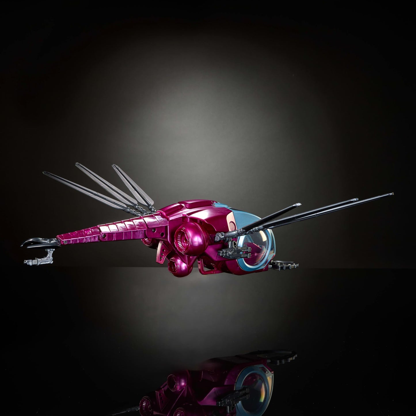 Masters of The Universe, Fright Fighter Origins Skeletor Vehicle, Moving Wings and Claws, Compatible 14cm Figures, Mattel, for Kids Ages 6 and Up