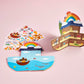 Mud Pie Pink Noahs Ark Sticker Book