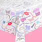 xo, Fetti ERAS Coloring Tablecloth | ERAS Party Decor, Kids Party, Table Setting, Birthday Craft Activity, Concert Pregame, Girls Night