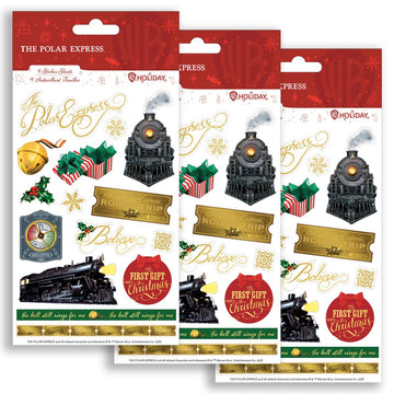 Paper House Productions Polar Express Sticker Multipack (Pack of 3)