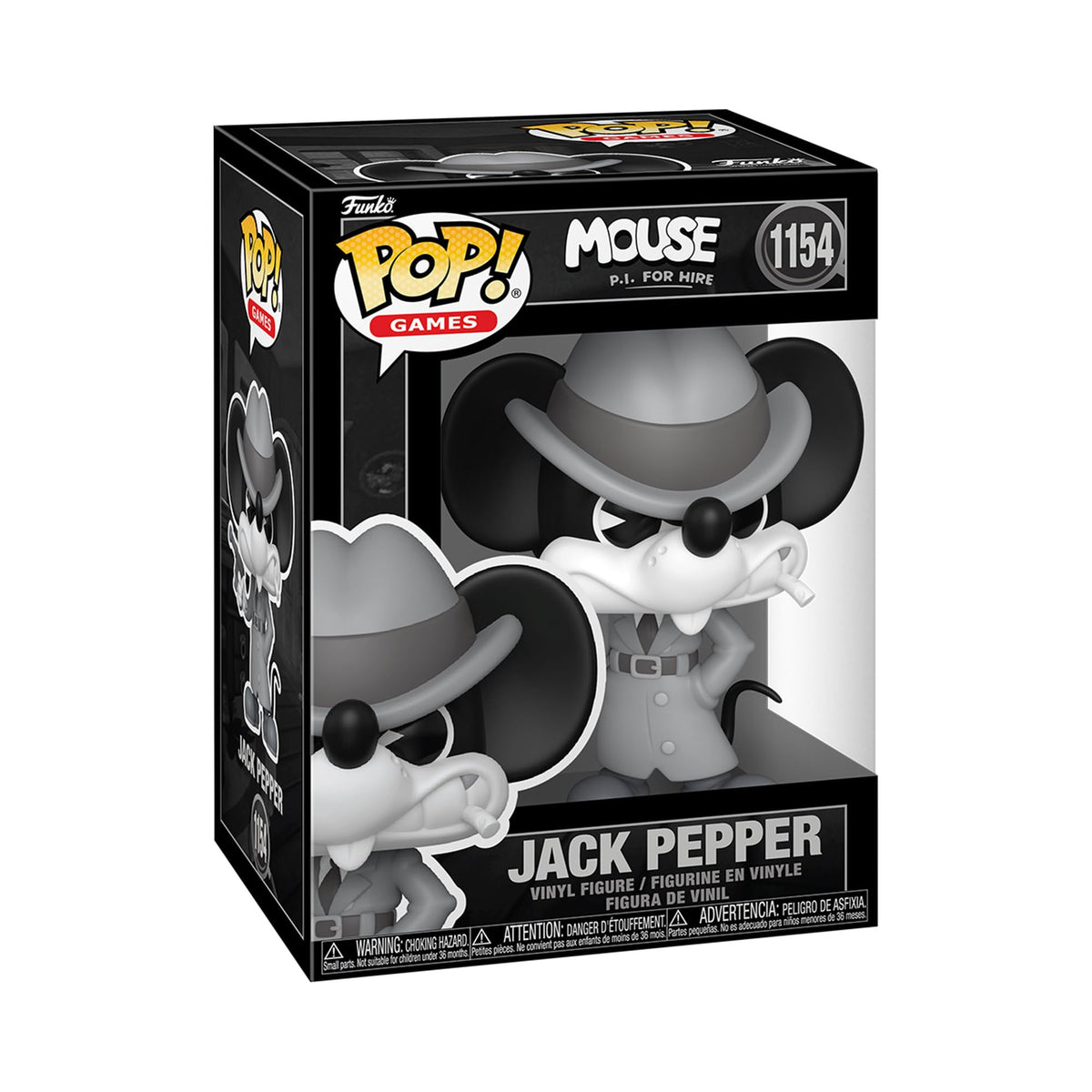 Funko POP! Games: Mouse PI for Hire - Jack Pepper