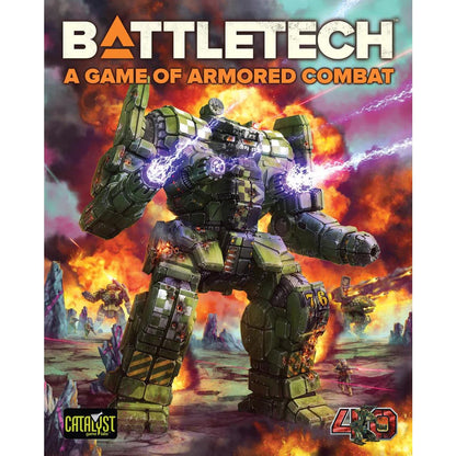 BattleTech A Game of Armored Combat 40th Edition Game by Catalyst Game Labs | Sci Fi Miniatures Wargame Starter Set with Tactical Mech Combat Maps