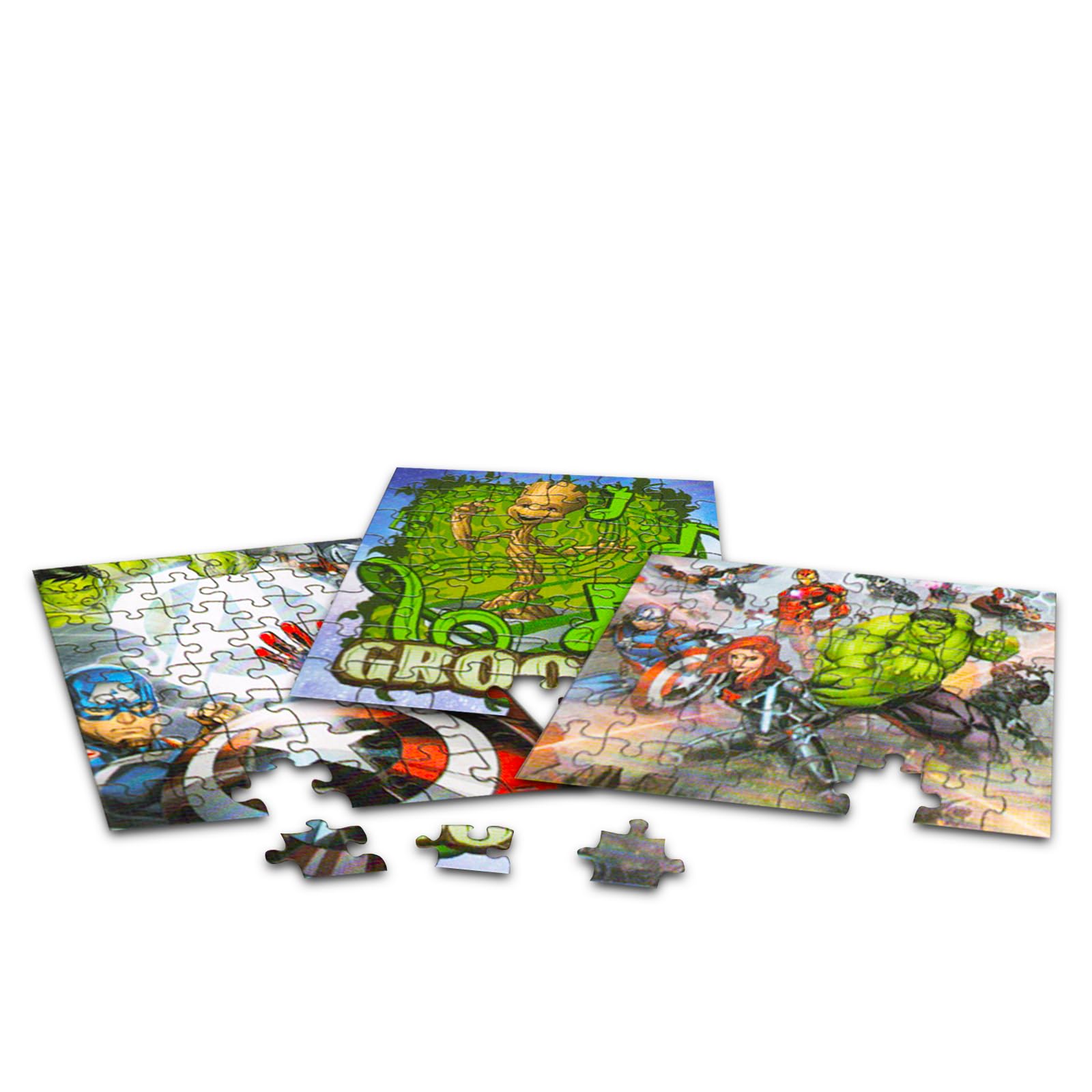 Avengers Jigsaw Puzzles for Kids, Ages 3-5 - 3 Pack Bundle