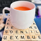 MYYZMY 200 Pcs Wood Letter Tiles, Wood Tiles for Crafts Making Alphabet Coasters