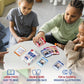 Merka US Presidents & State Capitals Flash Cards - 96-Pack, Multicolor, 3.5 x 2.5 in - Educational Flashcards for Kids, Homeschool & Learning Games