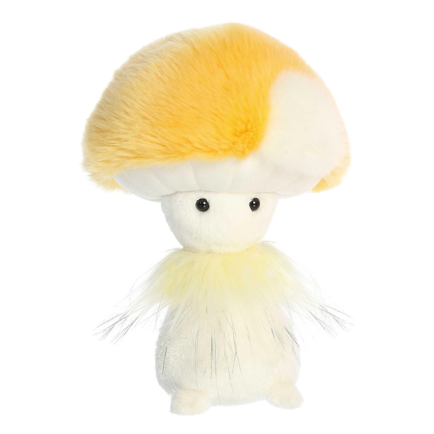 Aurora Vibrant Fungi Friends Honey Stuffed Animal - Unique Design - Loveable Companions - Yellow 9 Inches