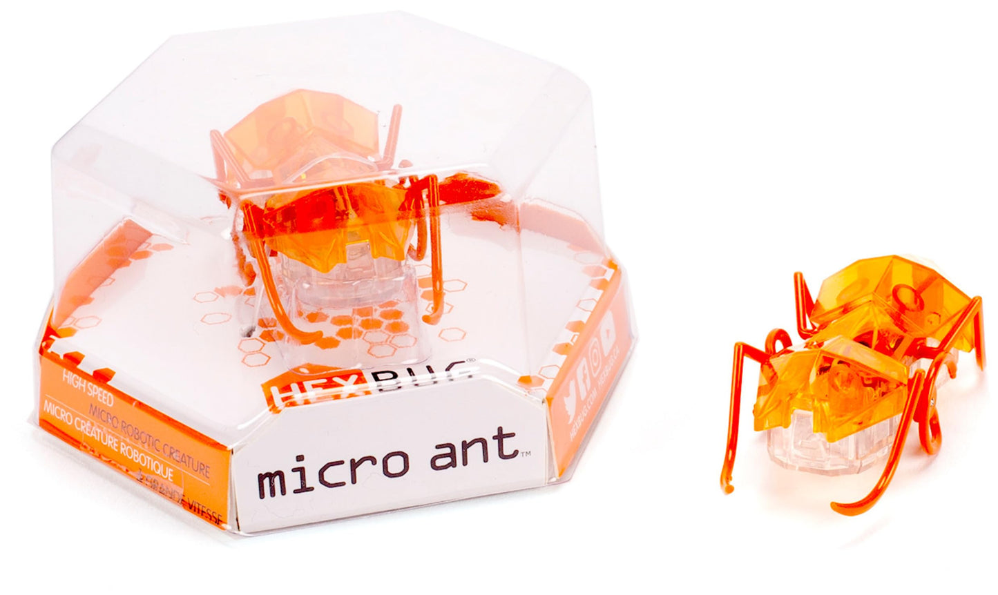 HEXBUG Micro Ant - Electronic Autonomous Robotic Pet - High Speed Robot - Toy for Kids Ages 8 and Up - Colors May Vary