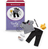 American Girl Truly Me 18-inch Doll Referee Outfit with Corded Whistle, Wristwatch, and Penalty Flag, For Ages 6+