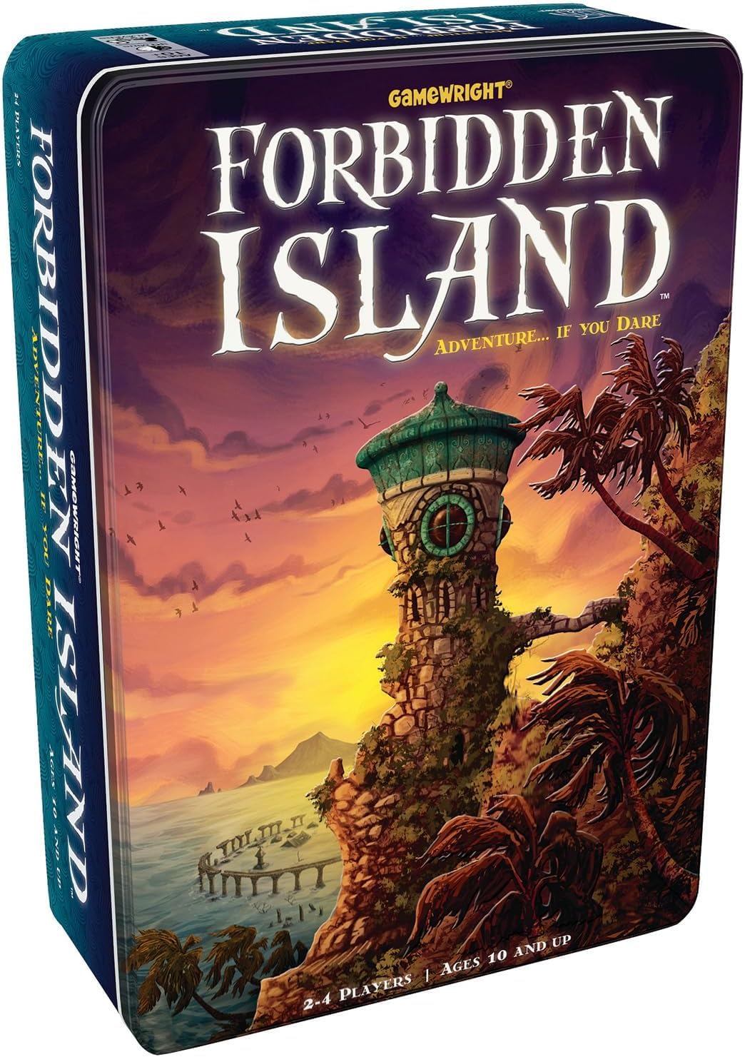 Gamewright Forbidden Island - The Cooperative Strategy Survival Island Board Game