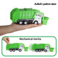 Y.L. DOYMX Garbage Truck Toy, 3 Pack Friction Powered Waste Management Garbage Truck Game with Front Load Dumpster, Back Dump Garbage,4 Trash Bins