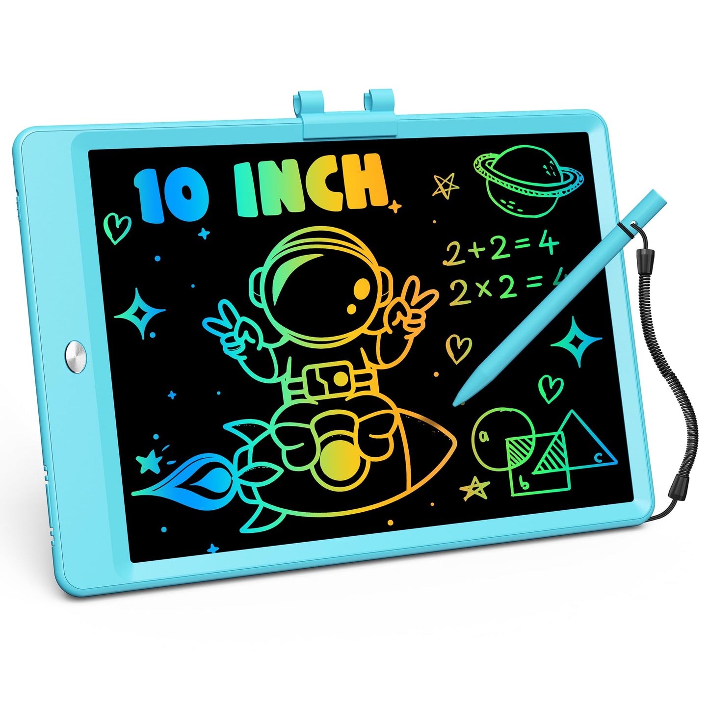 ORSEN LCD Writing Tablet 10 Inch, Colorful Doodle Board Drawing Pad for Kids, Toddler Toys for 3 4 5 6 7 8 Year Old Girls Boys Gifts (Blue)