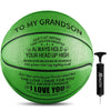 Moactiv Basketball for Grandchildren, Sports-Loving Grandson Gifts, Custom Birthday Graduation Back to School Gifts, Size 7, 29 Inches, 1.36 Pounds