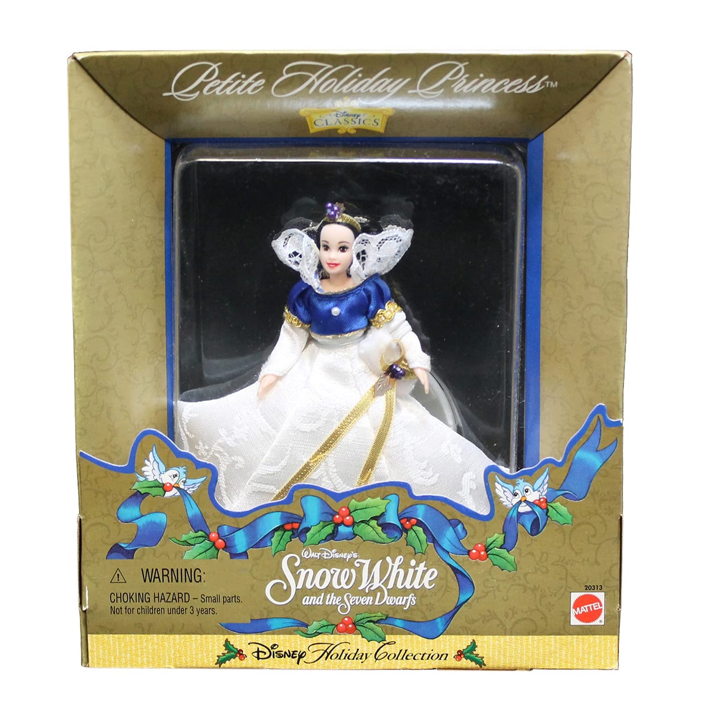 Petite Holiday Princess Snow White by mattel